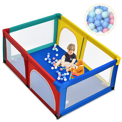 Extra-Large Baby Playpen Portable Kids Infant Safety Yard Activity Center • 55.95£