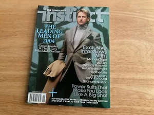 INSTINCT GAY MAGAZINE NOVEMBER 2004 FREE SHIPPING - Picture 1 of 1