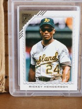 2022 Topps Gallery - Printer Proof #199 Rickey Henderson