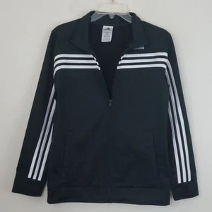 Adidas Athletic Lightweight Black Jacket 14/16 - Picture 1 of 11