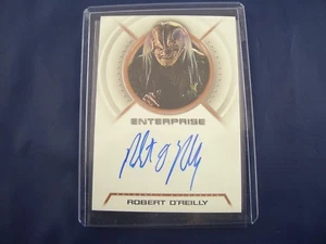 Star Trek Enterprise Autogrammkarte Robert O'Reilly als Kago-Darr - Bild 1 von 2