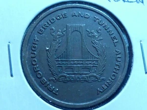 NEW YORK Transit Token ~28mm OD - Picture 1 of 2