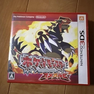 Pokemon Omega Ruby Nintendo 3DS RPG Pocket Monsters Japan Import Used W/Case - Image 1 of 3
