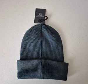 VRST Hat Beanie Mens One Size Green Dusk Rib Knit Winter Casual Warm New - Picture 1 of 4