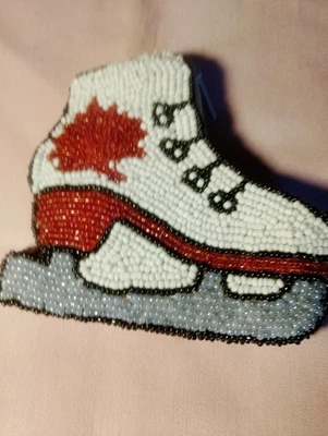 Бисер льда коньков молнии с подкладкой аксессуар мешок новый - Изображение 1 из 4