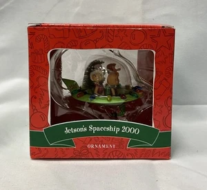 Vintage Warner Bros Jetsons Spaceship 2000 Ornament Christmas Hanna-Barbera - Picture 1 of 11