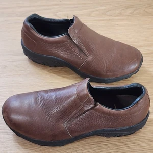 Merrell Jungle Moc Zapato Cuero Para Hombre 11 Zapatillas Activas de Tracción Sin Cordones - Imagen 1 de 11
