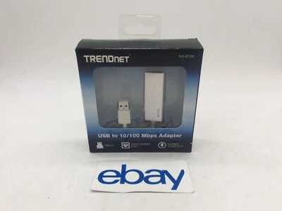 NUEVO TRENDnet TU2-ET100 Adaptador Fast Ethernet USB 2.0 a 10/100 Envío/S GRATIS Foto 1 de 3