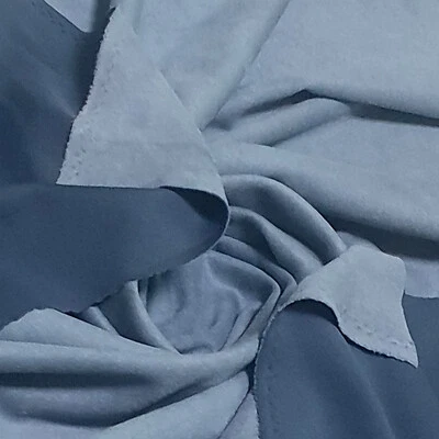 HEAVY 4-WAY STRETCH SOFT POLYESTER FAUX SUEDE FABRIC UPHOLSTERY CRAFT JACKET 58" - Image 1 of 4