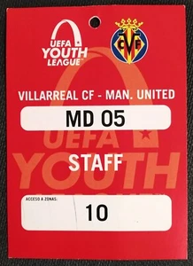 TICKET Accreditation Staff UYL 23/11/2021 Villarreal CF - Manchester United - Bild 1 von 5