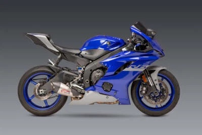 YOSHIMURA Yamaha YZF-R6V 2006-2020 AT2 Slip-On Exhaust Stainless Muffler - Image 1 of 4