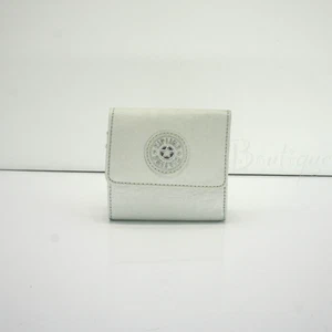 Kipling Cece Small Wallet Trifold Snap KI0953 Polyamide Dynamic Silver $44 NWT - Picture 1 of 7