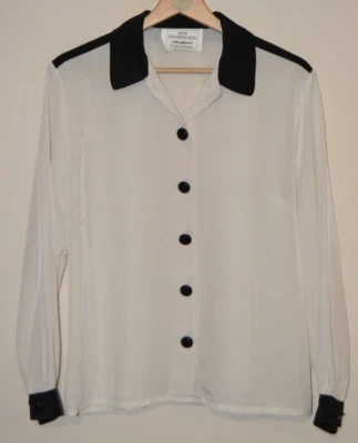 Vintage Miss Sophisticates by Pendleton Button Down Long Sleeve Shirt US 6 UK 10 - Image 1 of 4