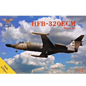SOVA-M SVM 72014 Kit de avión modelo de plástico escala 1:72 HFB-320ECM "Hansa Jet" - Imagen 1 de 12