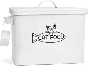 Large Dog and Cat Food Storage Container, Farmhouse Pet Food Storage Containers - Picture 1 of 7