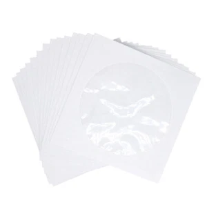 100 Pcs Borsa Di Imballaggio CD Custodia Per Archiviazione Video - Afbeelding 1 van 12