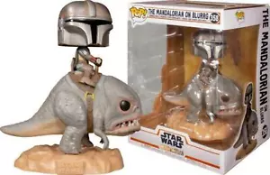 Funko Pop! Rides Star Wars The Mandalorian en Blurrg #358 - Imagen 1 de 4