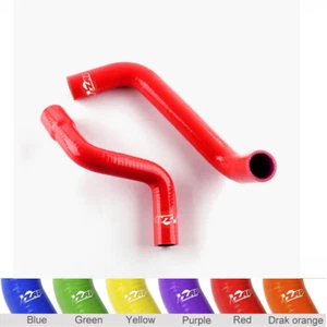 ZAP Fit Mitsubishi Lancer 4G18 1.6L Silicone Radiator Coolant Hose 3-PLY Red 2PC - Picture 1 of 2