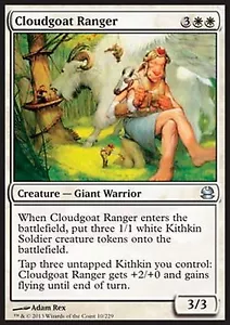 MRM ENGLISH 4x Ranger - Goat of the Nudes - Cloudgoat Ranger MTG magic MM1 - Picture 1 of 1