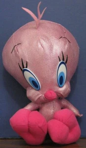 Looney Tunes Tweety Vogel 12 Zoll glitzernder rosa Kranich Maschine Spiel Preis Plüsch - Nanco - Bild 1 von 5