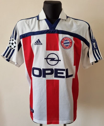 Bayern Munich 2000 - 2002 Away football Adidas Player Issue shirt size Large Cover