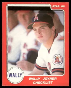 Star Wally Joyner #1 Wally Joyner 1986 - Foto 1 di 2