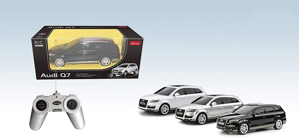Rastar - Ferngesteuertes Auto - Audi Q7 (Maßstab 1:24) verschiedene Farben - Bild 1 von 1