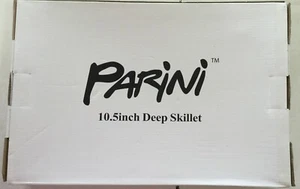 Parini Cast Iron 10.5" Deep Skillet NEW - Picture 1 of 4