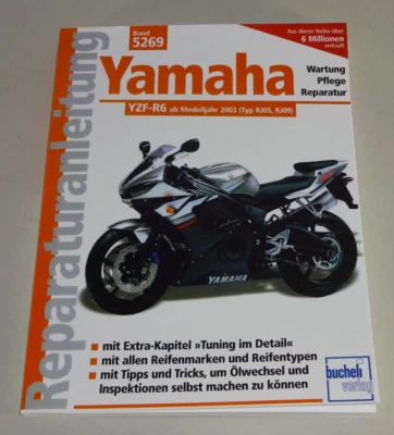 Manual de Reparación/Manual Yamaha YZF-R6 - Tipo RJ05 RJ09 - Año Fabricación - Imagen 1 de 2