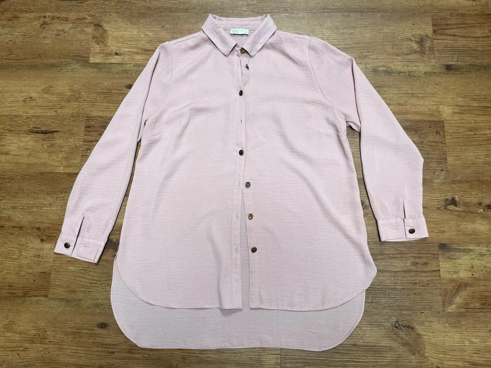 Ladies ( Matalan ) Long Sleeved Blouse/Shirt (Size: UK 14) Colour: Light Pink - Image 1 of 3