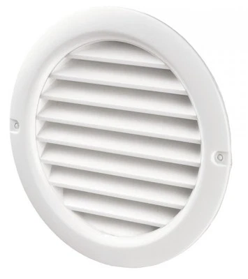 DALAP Lüftungsgitter rund Gitter Jalousien Auslassgitter Lamellengitter Insektenschutz