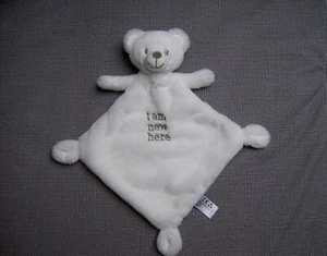 Nicotoy Schnuffeltuch Bär weiß NEU Schmusetuch Kuscheltuch Schnuffel - Bild 1 von 1