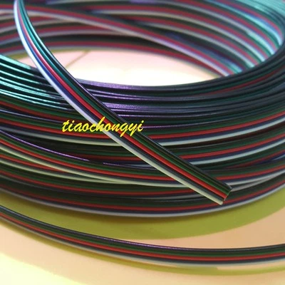 NEW 1M -100M  Extension Cable Line for 5050 RGBW RGBWW LED Strip 5pin Cord Wire - Image 1 of 4