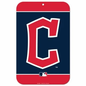 CLEVELAND GUARDIANS 11"X17" PLASTIC SIGN MLB LICENSED DURABLE POSTER - Picture 1 of 1