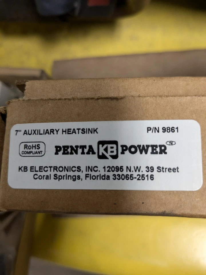 KB Heatsink # 9861 - Image 1 of 2