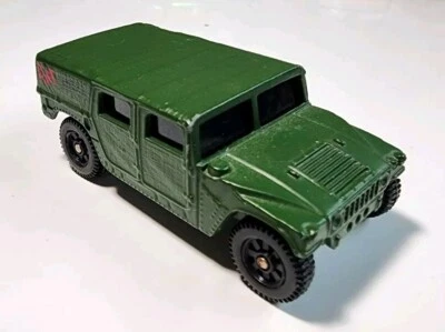 Humvee militar Maisto verde EE. UU. 1/64 fundido a presión/plástico GI Joe 16131 Hummer Foto 1 de 4