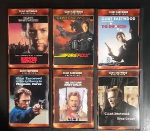 CLINT EASTWOOD: DVD 6 MOVIE COLLECTION MAGNUM FORCE, JOSEY WALES, ENFORCER++ EX - Picture 1 of 3