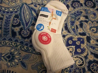 No Nonsense ~ Mini calcetines para mujer / 3pr blancos talla 4-10 ¡NUEVOS! ¡ENVÍO GRATUITO!! Foto 1 de 3