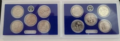 2019 W & 2020 W -V75 Privy Mark, West Point Quarters Sets NICE No Box - Image 1 of 2