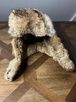 Gorra Paul Leinburd By Crown piel de conejo recortada sombrero de trampero verde talla XL Foto 1 de 4