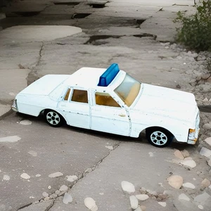 1980 The ERTL The Dukes Of Hazzard Police Car Pontiac Bonneville 1/64 Scale - Picture 1 of 7