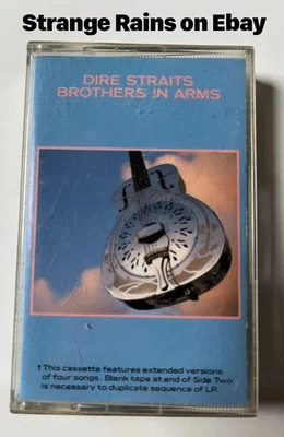 Dire Straits Brothers In Arms Cassette Tape 1985 - Mark Knopfler PLAY TESTED - Image 1 of 4