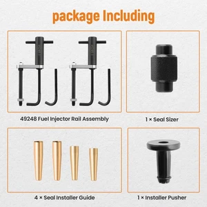 GM245 Fuel Injector Seals Tool 6706 Injector Rail Assembly Remover Kit For GM - Bild 1 von 13