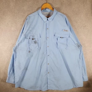 Columbia Button Down Hemd Herren 4XL Blau - Bild 1 von 8
