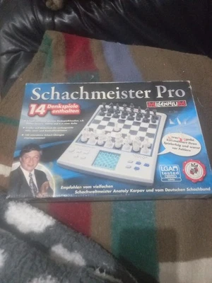Schachmeister Pro Karpov Schachcomputer  Millennium Vollständig TOP ZUSTAND - Bild 1 von 2