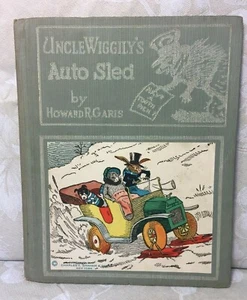 Uncle Wiggily Book Uncle Wiggily's Auto Sled 1924 by Howard Garis - Picture 1 of 12