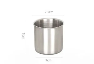 250 ml Edelstahl Tassen - Tassen x 10 - Bild 1 von 5