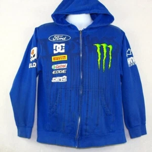Rare Vintage DC Monster Energy Ken Block Hoodie Mens Small - Imagen 1 de 8