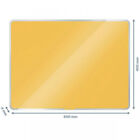 Leitz Cosy Magnetic Glass Whiteboard 60 x 40 cm Warm Yellow