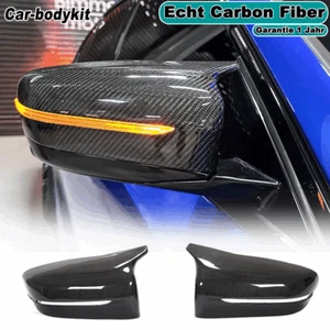 Carbon Seitenspiegel Spiegelkappen Außenspiegel Gehäuse Für BMW G20 G22 G20 19UP - Bild 1 von 9